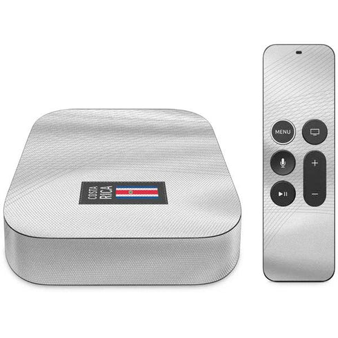 Costa Rica Soccer Flag Apple TV Skin
